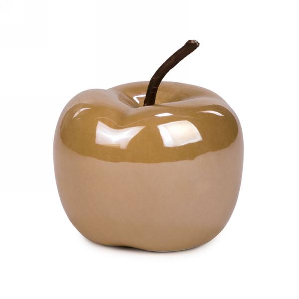 Yellow Ceramic Apple