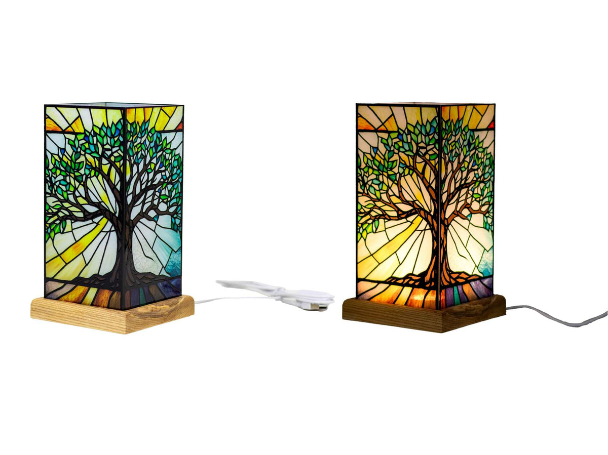 Stained Glass Light-Tree