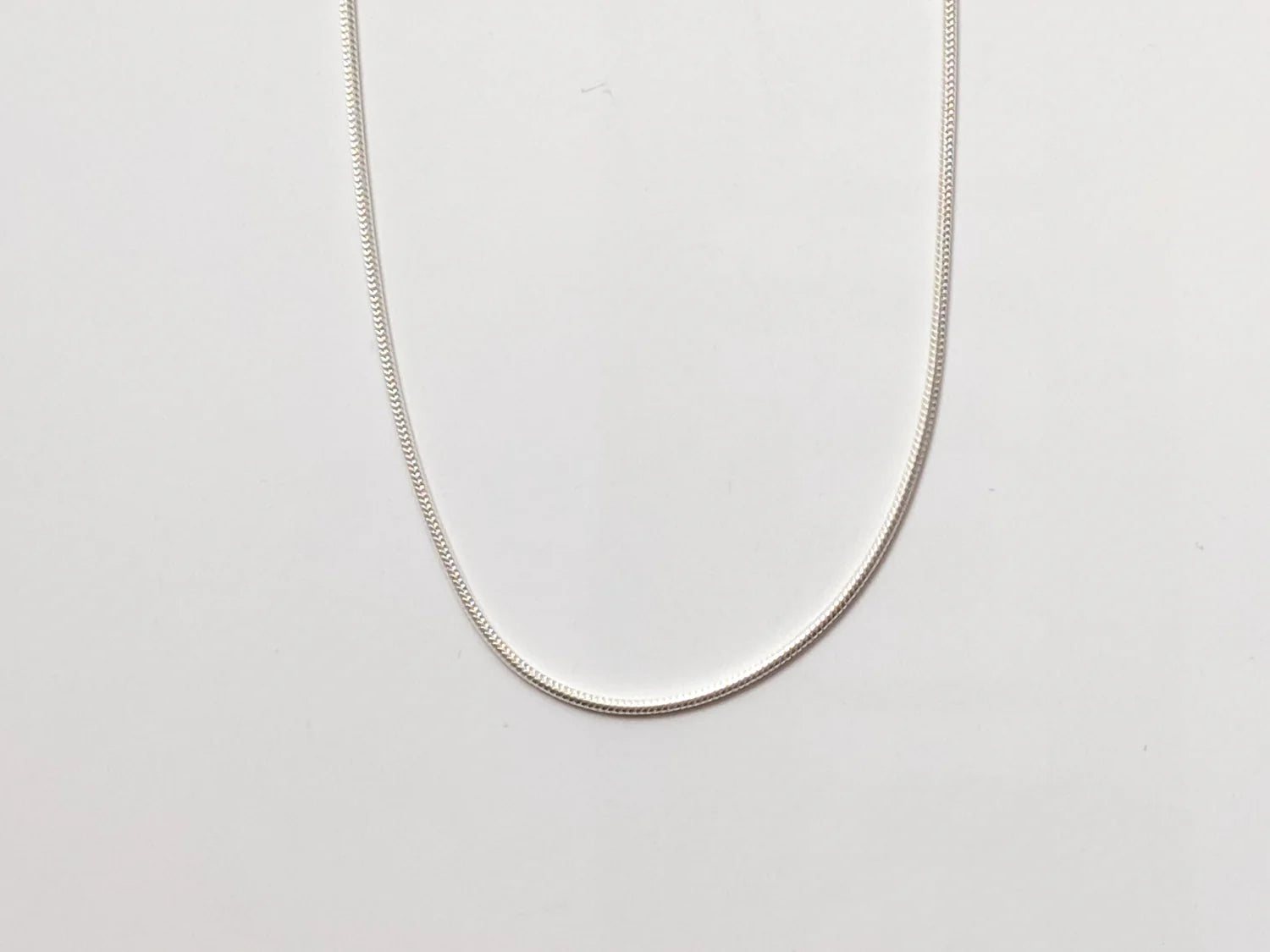 Sterling Silver Thin Snake Chain