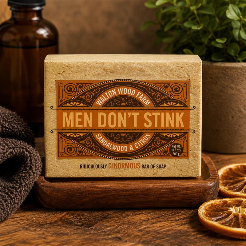 Walton Wood Soap-Men Don't Stink