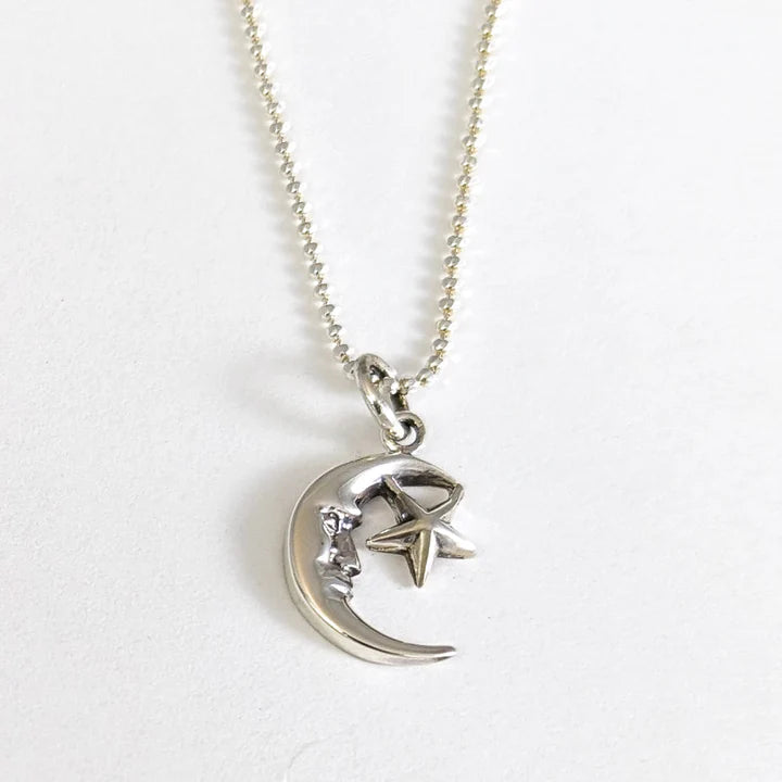 Man in the Moon Pendant