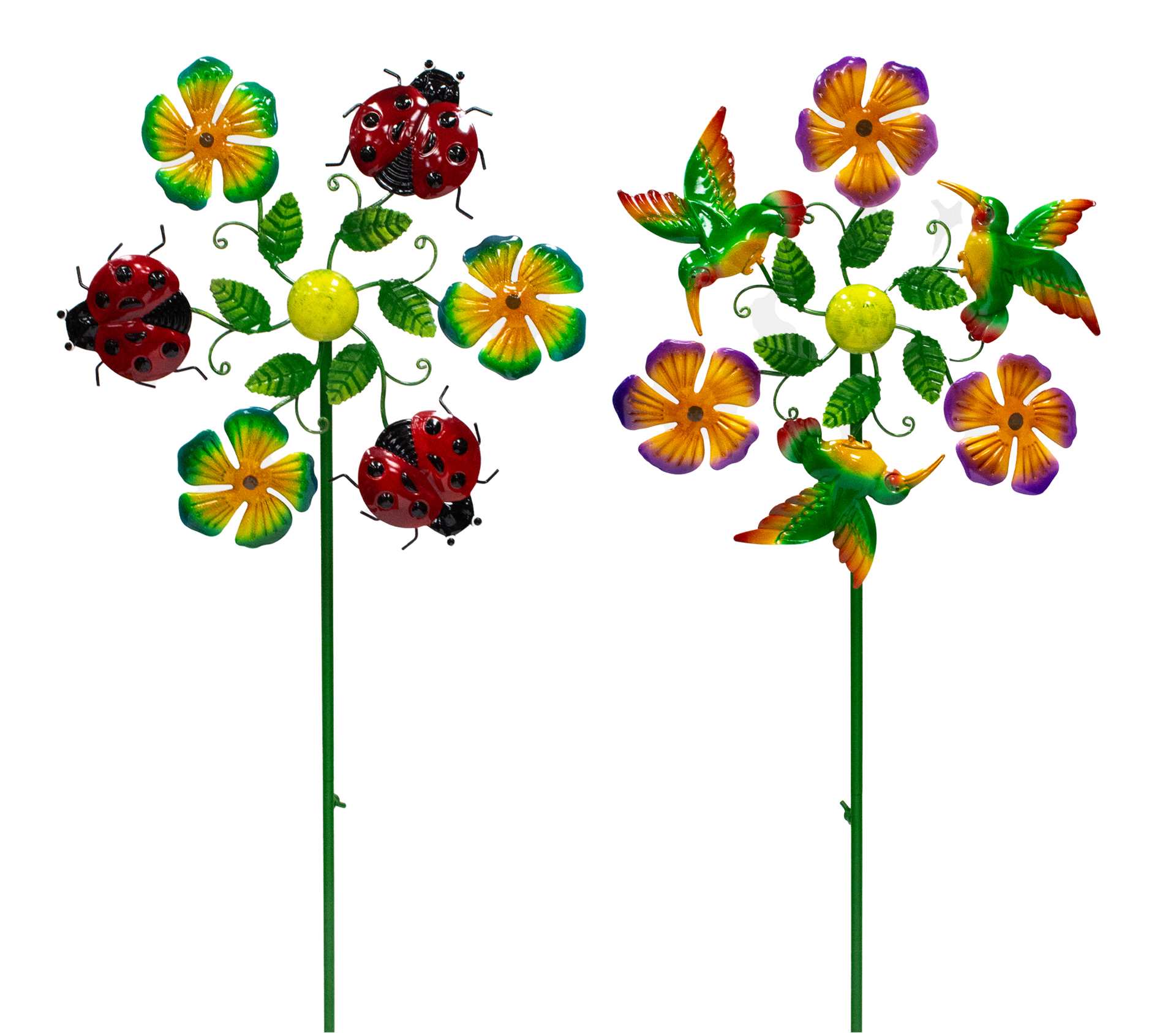 Spinning Flower Stake