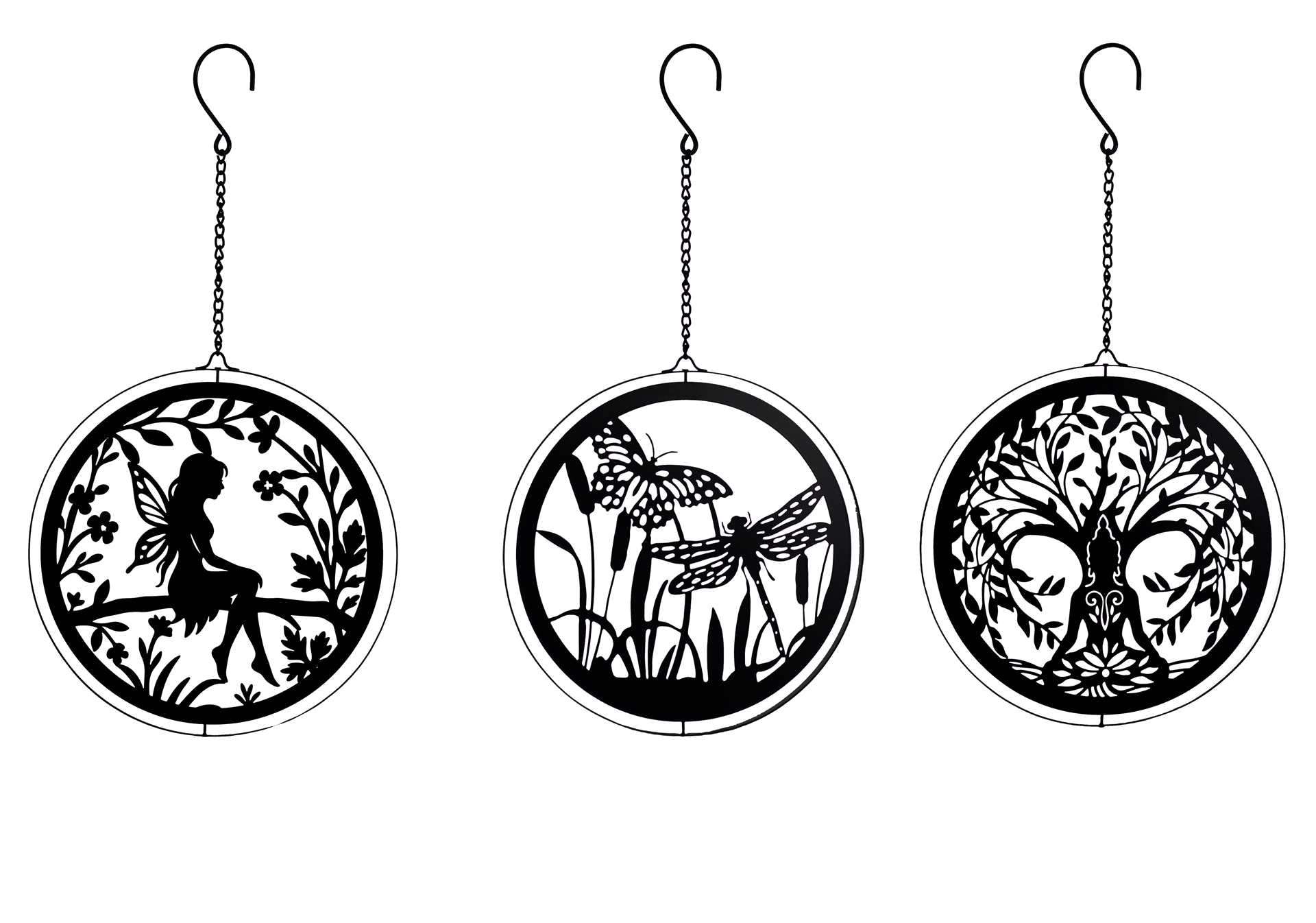 Laser-Cut Metal Artwork