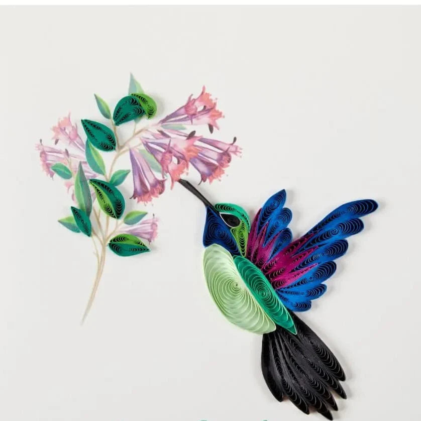 Birthday Card- Hummingbird Birthday Wishes