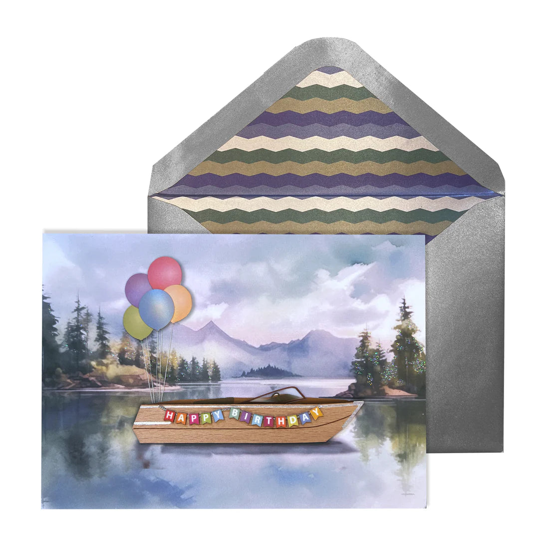 Happy Birthday Boat Card