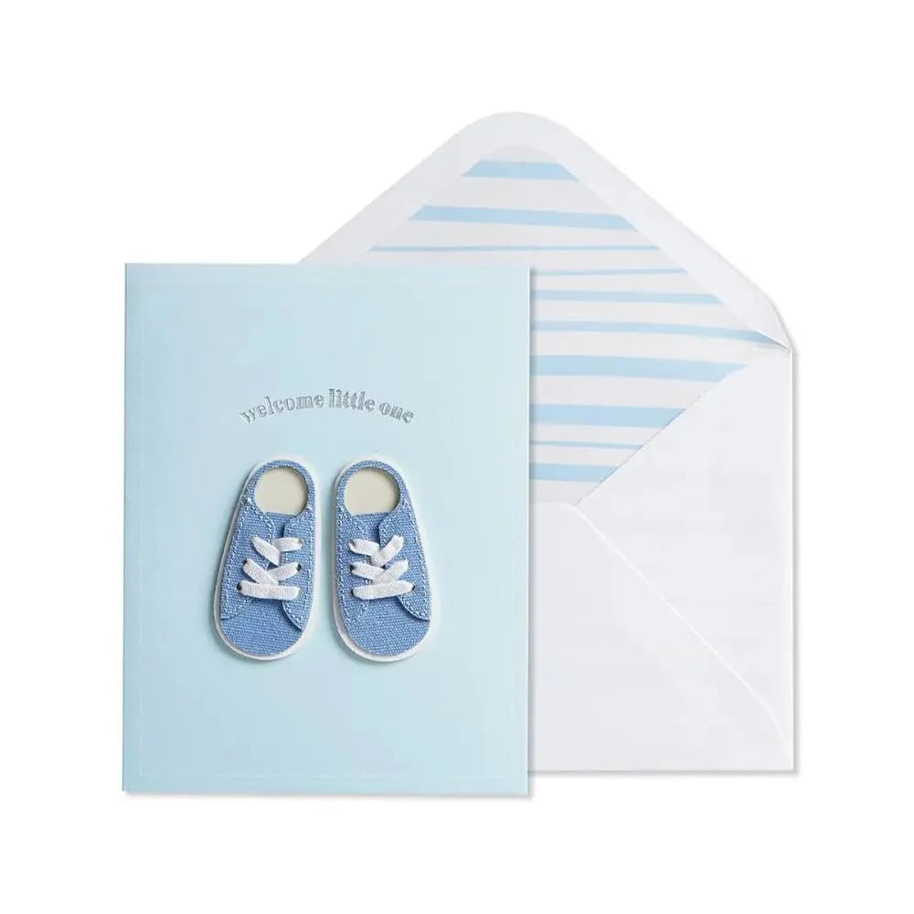 Baby Card-Baby Boy Sneakers