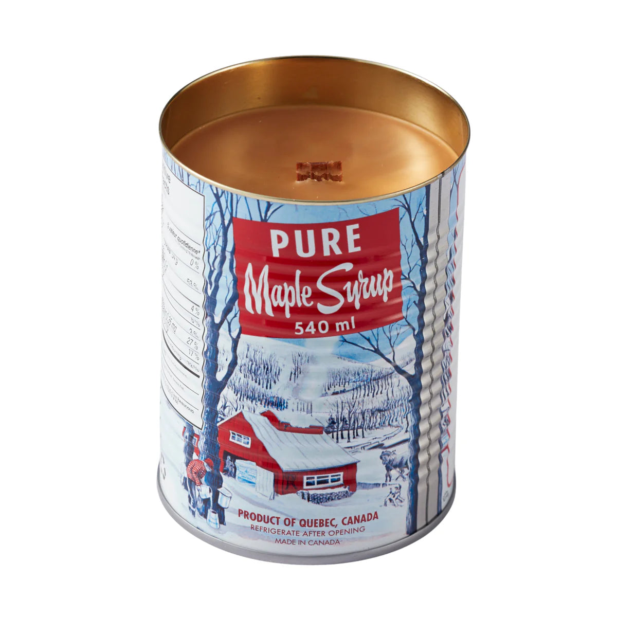 Maple Syrup Candle-Iconic Tin Can (540 ml)