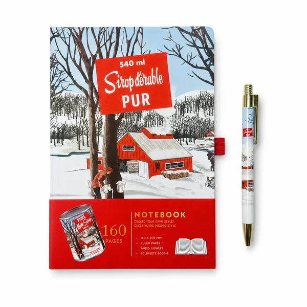 Maple Syrup Notebook & Pen Set