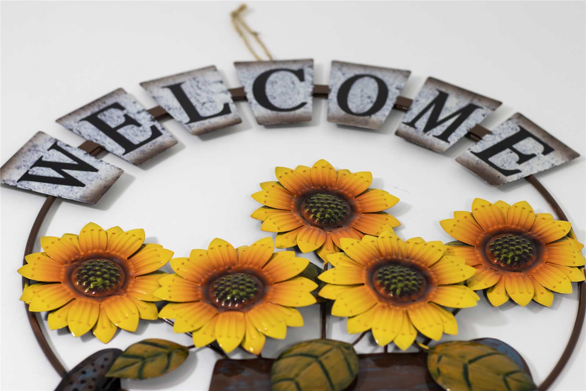 Watering Can Welcome Sign