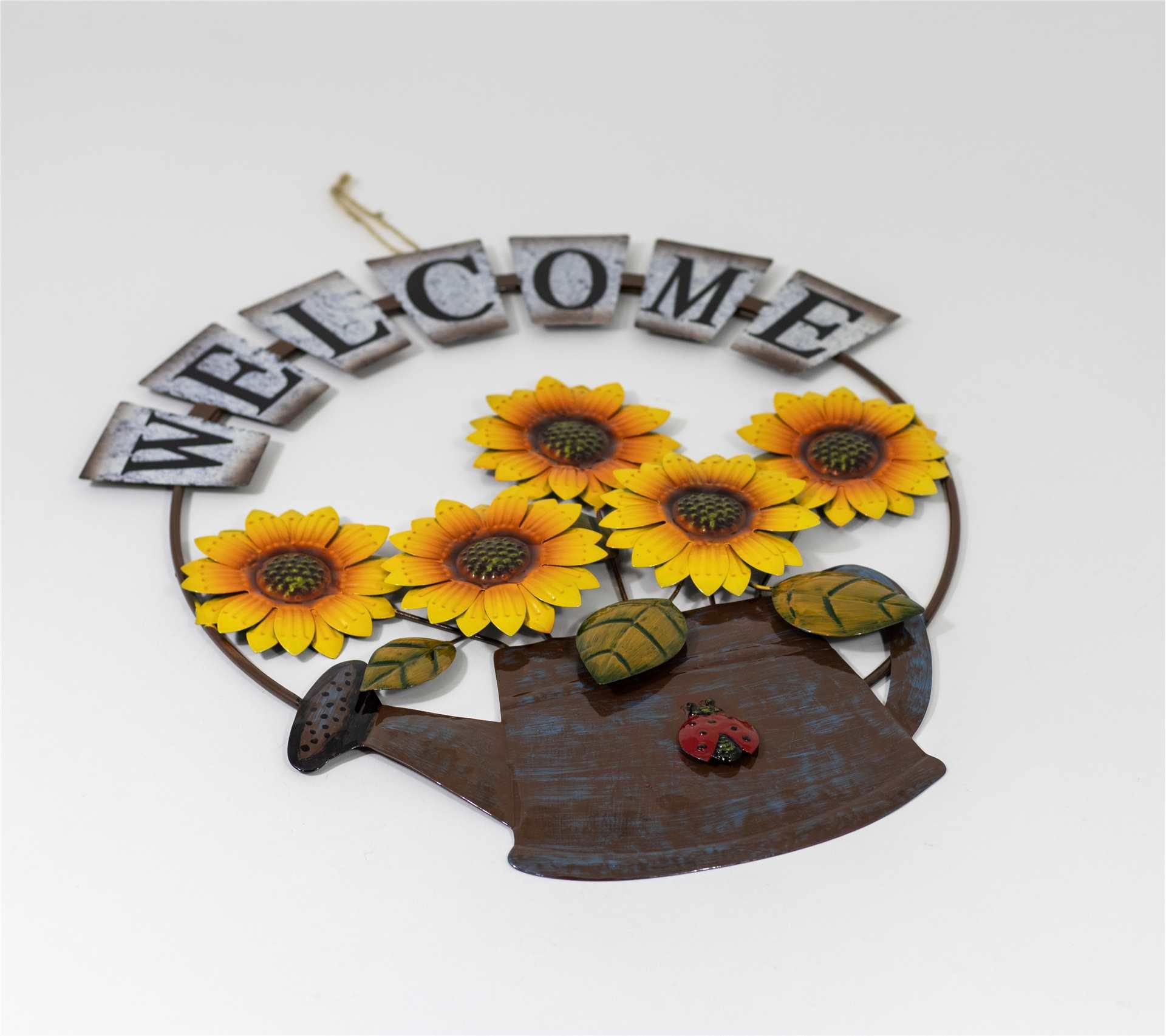 Watering Can Welcome Sign