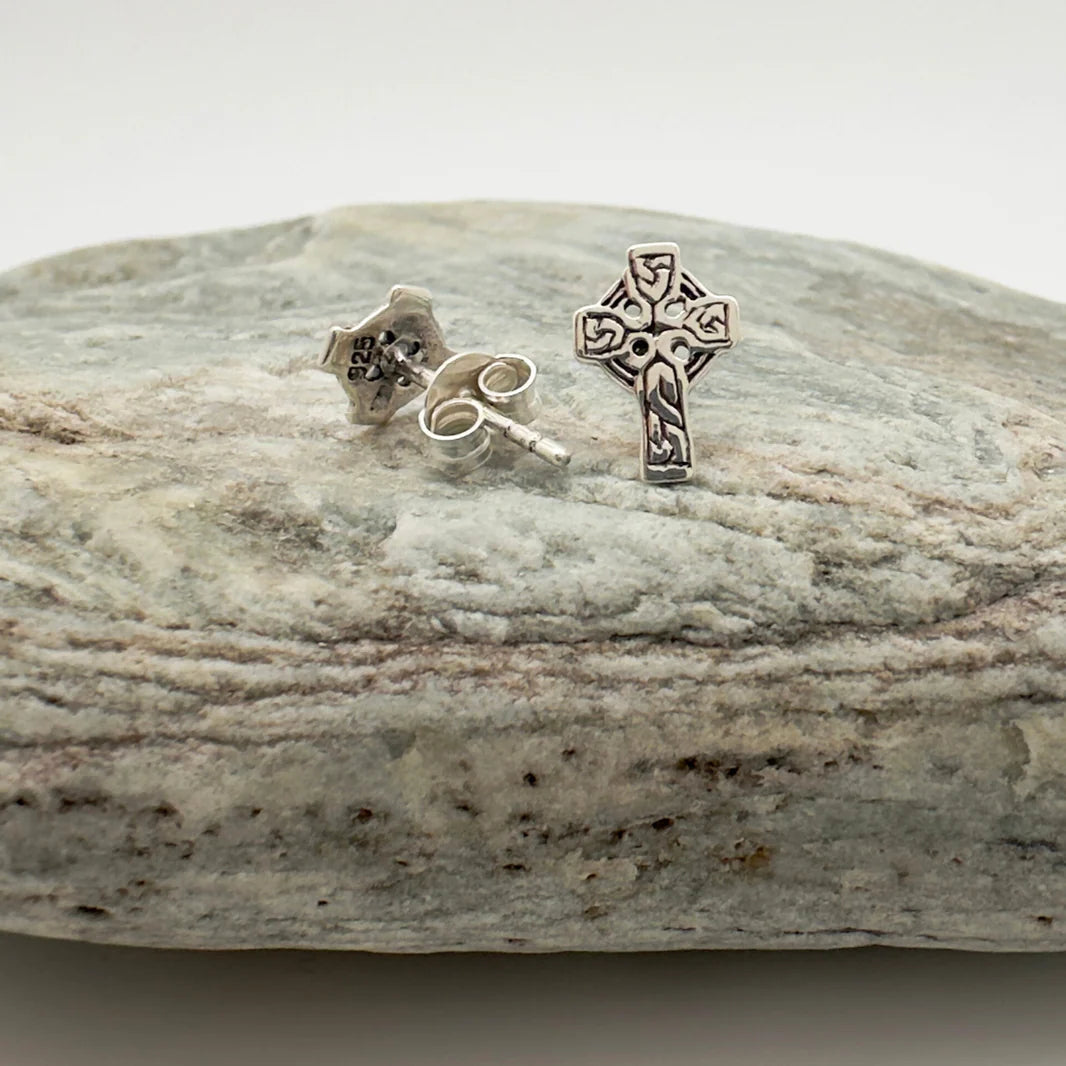 Celtic Cross Studs: A Tiny Touch of Timeless Meaning