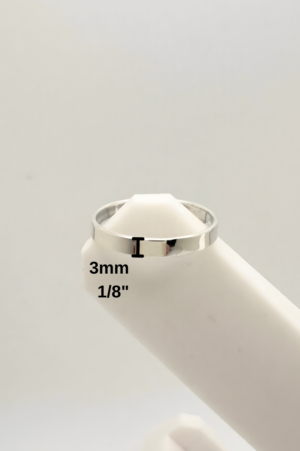 Minimalist Silver Band-Sleek and Stackable (Size 7)