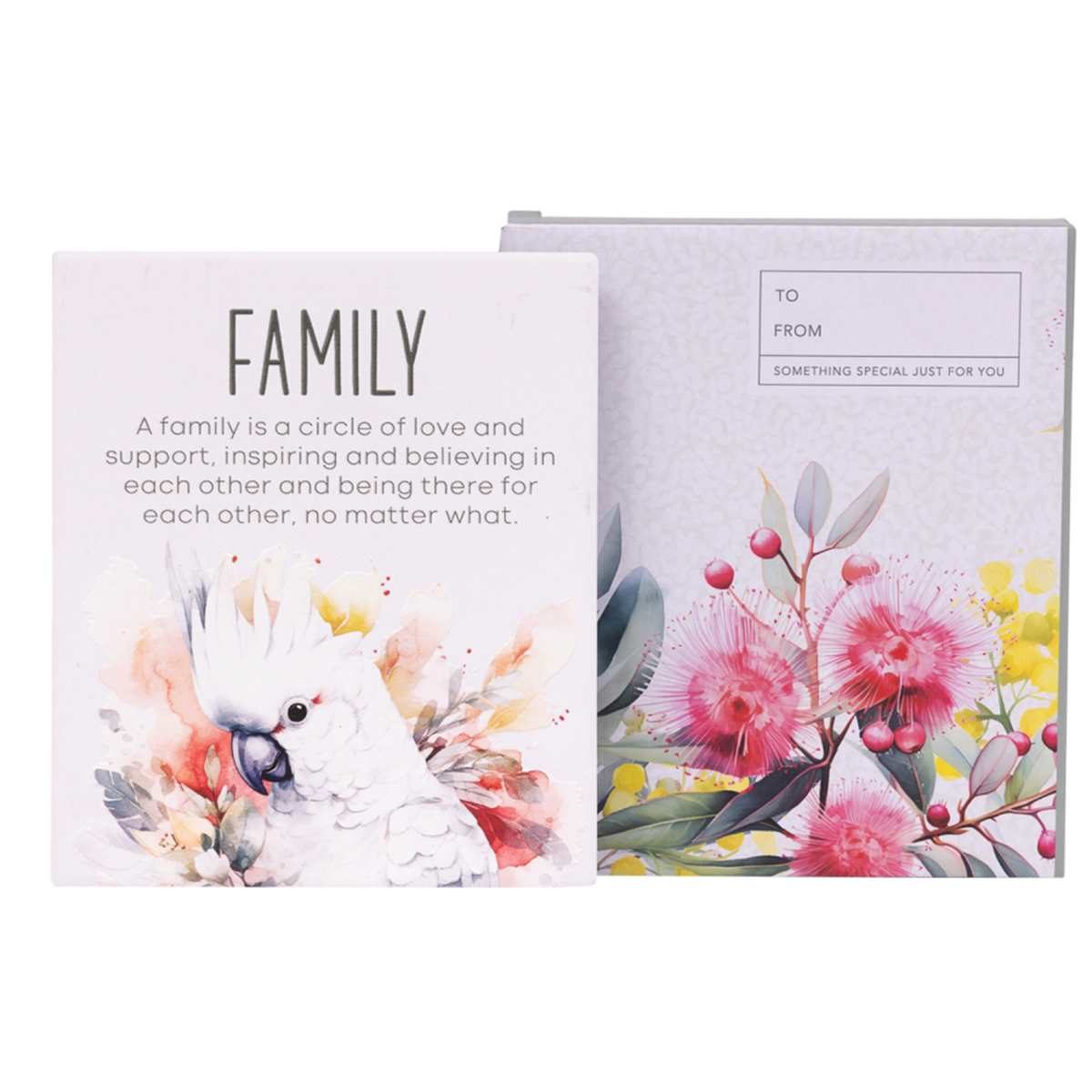 Native Blooms Plaque: Family