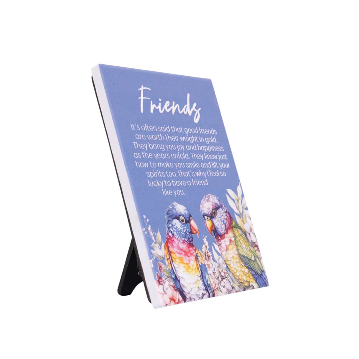 Native Blooms Plaque: Friends