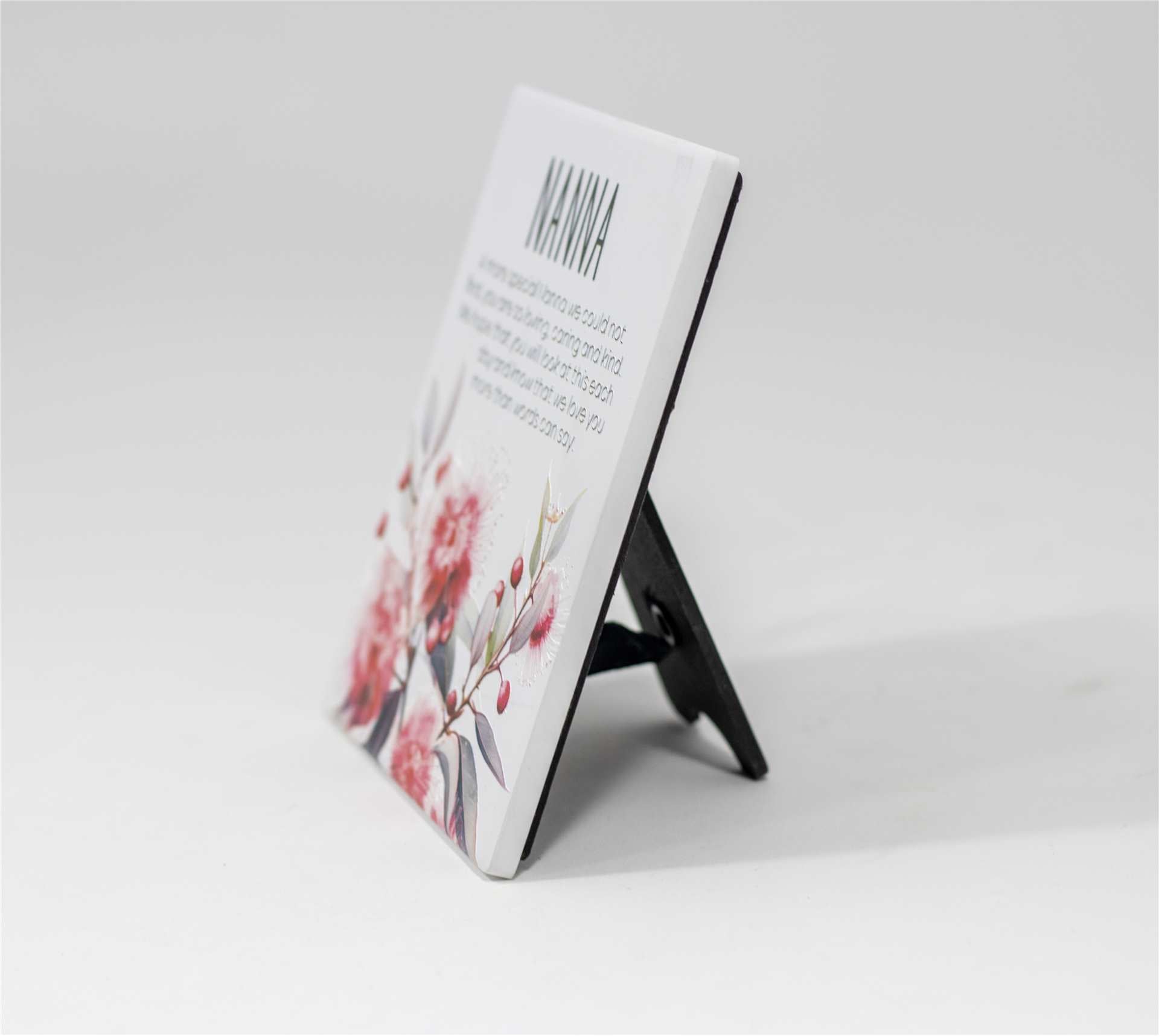 Native Blooms Plaque: Nanna