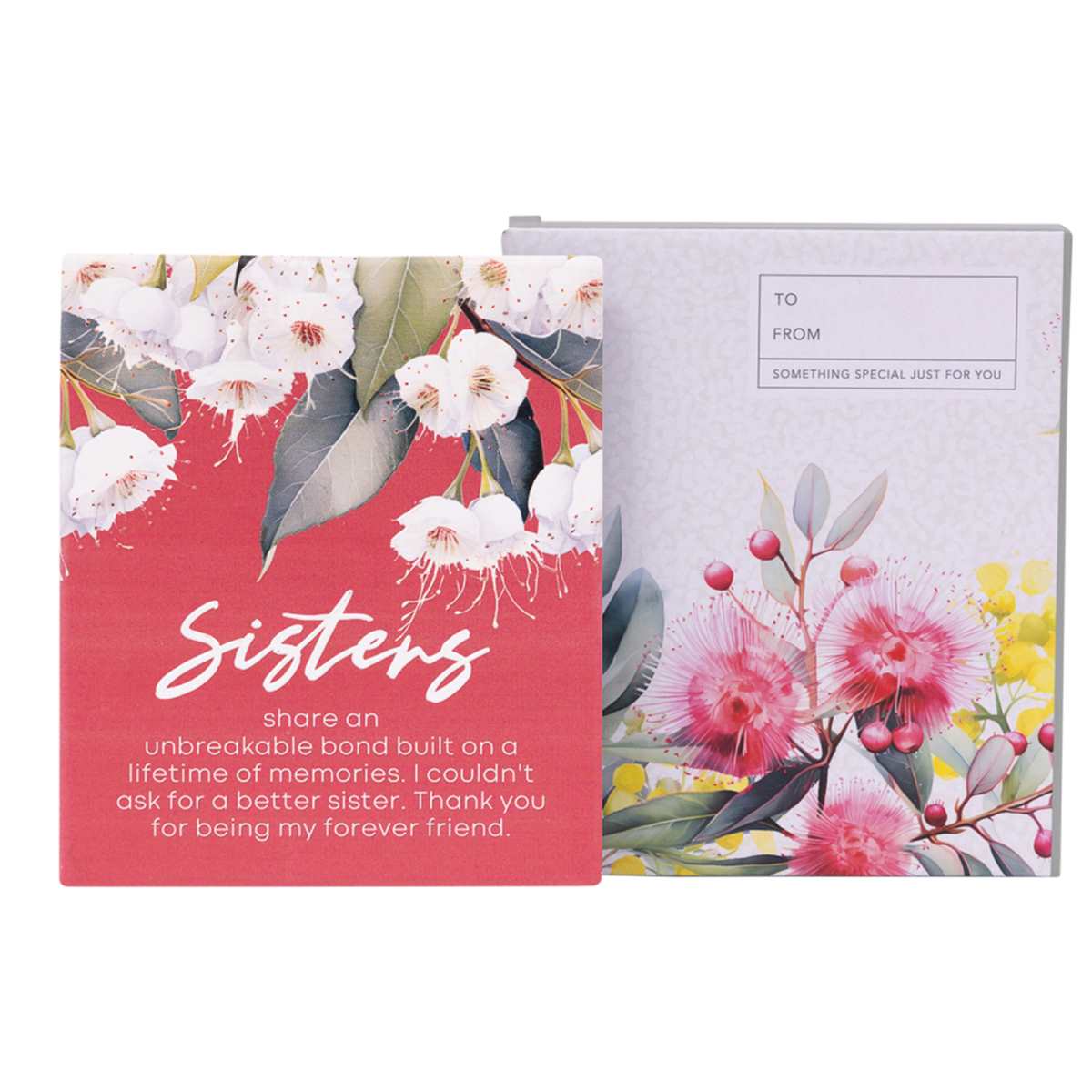 Native Blooms Plaque: Sisters