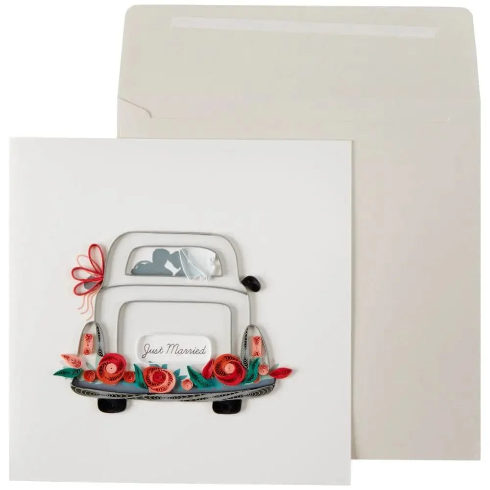 Wedding Card-Just Married