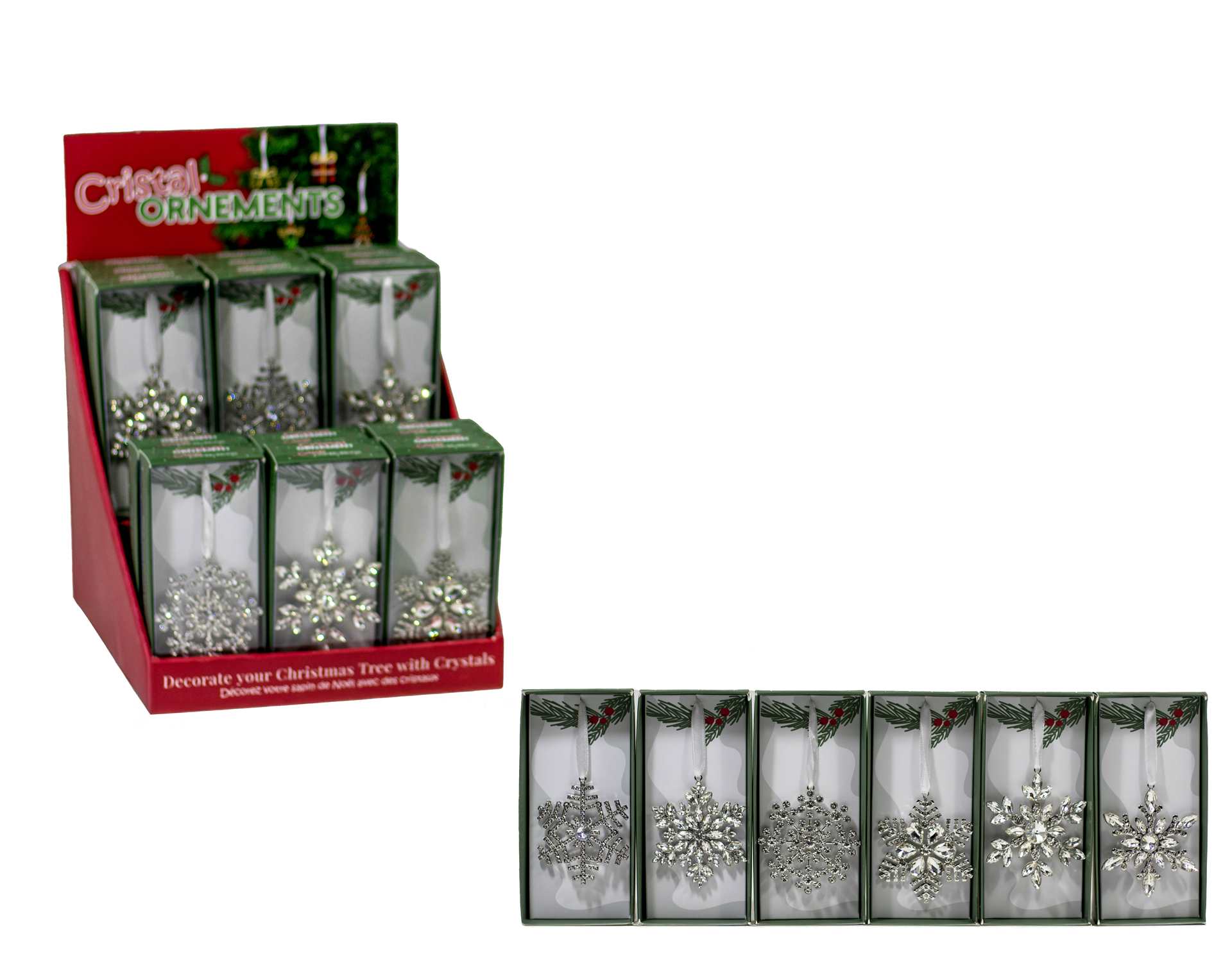 Crystal Ornaments-Gift Boxed