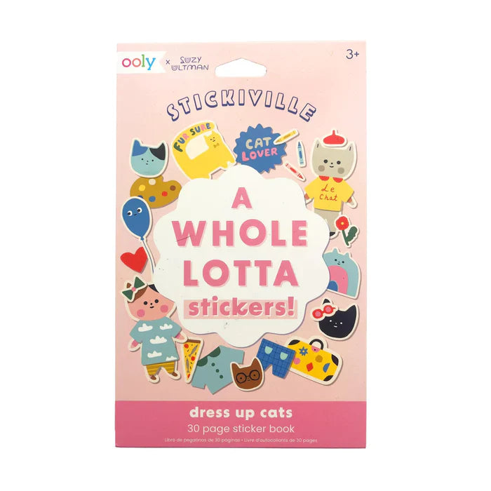 Stickiville-A Whole Lotta Stickers-Dress Up Cats