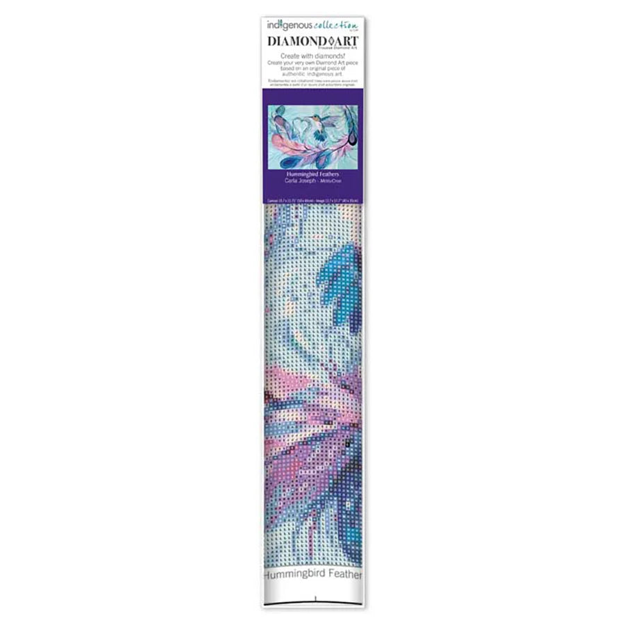 Indigenous Collection Diamond Art: Hummingbird Feathers