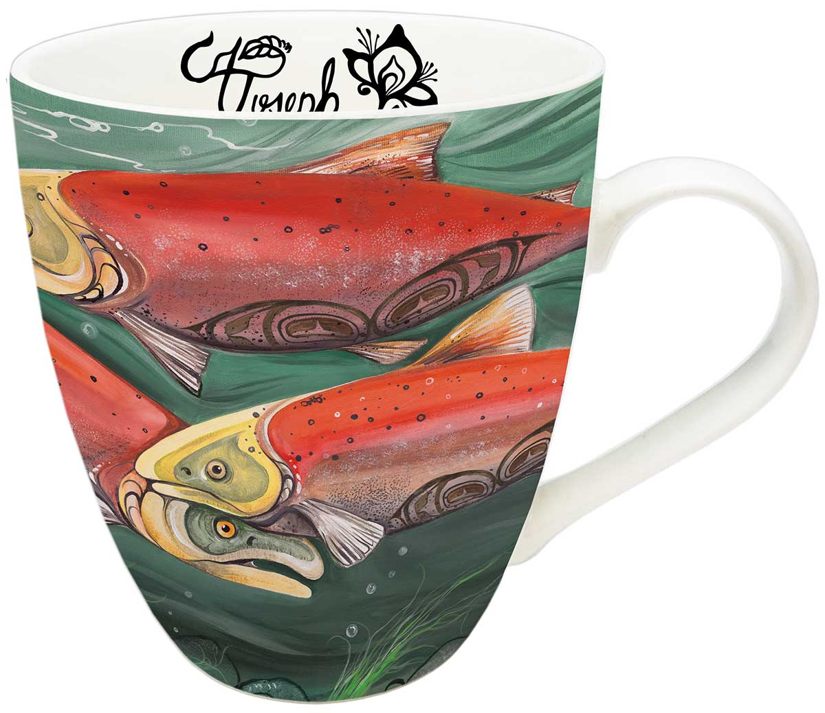 Indigenous Collection Signature Mug-Salmon Run