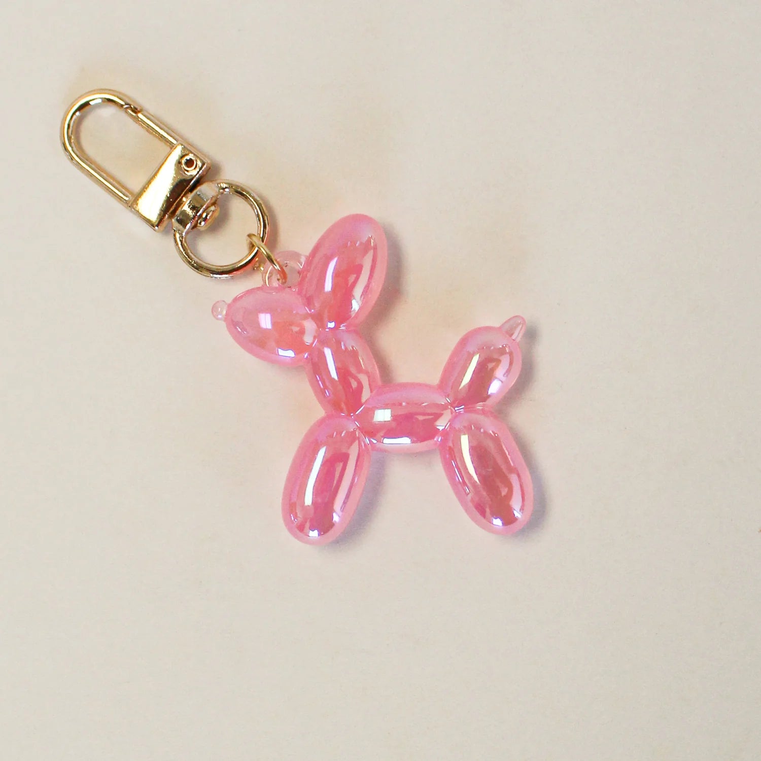 Reflective Balloon Dog Key Tag/Charm