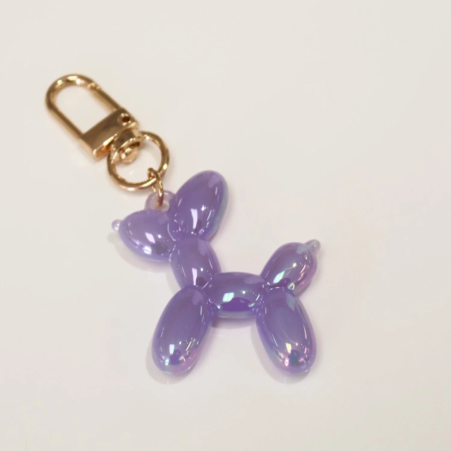 Reflective Balloon Dog Key Tag/Charm