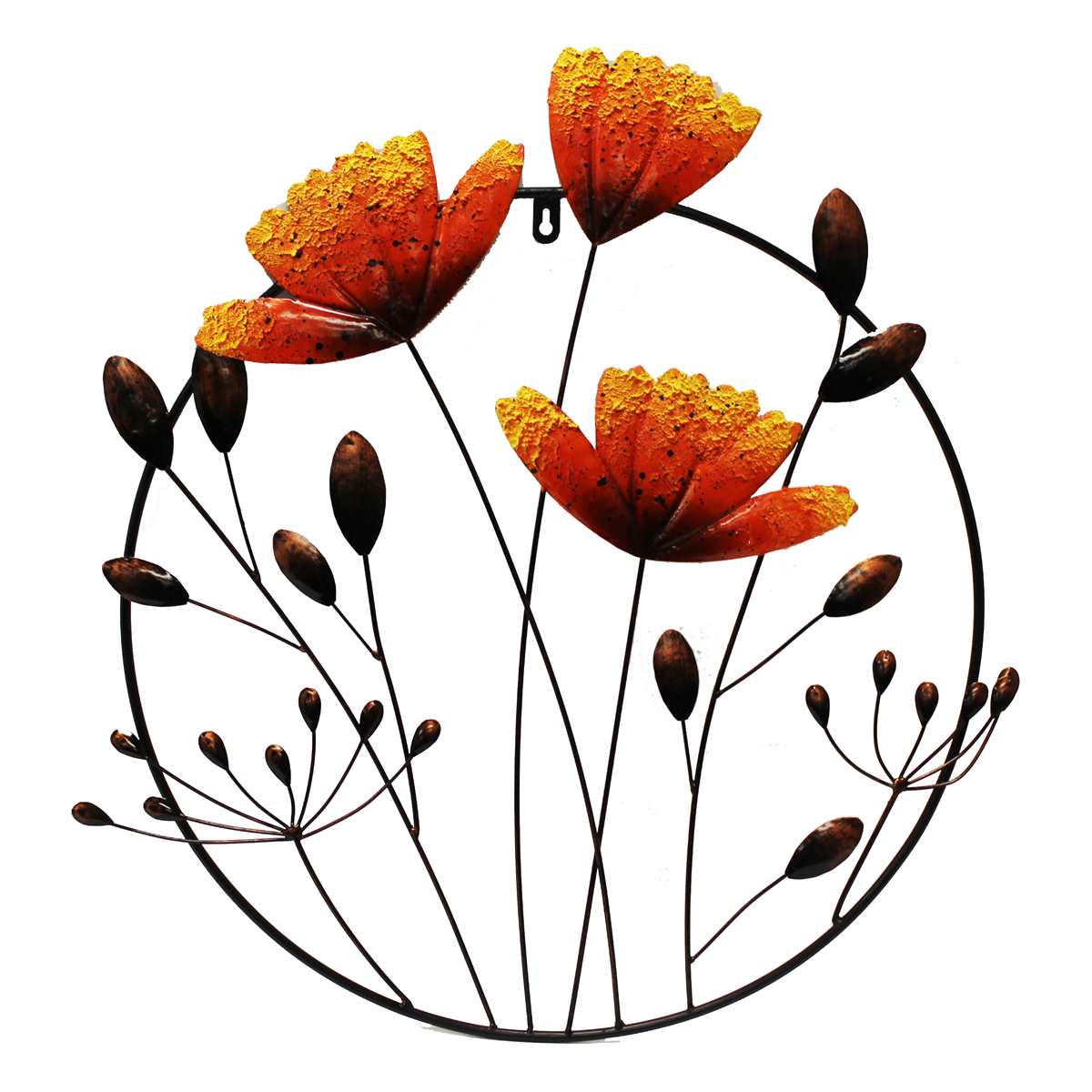 Orange Flower Wall Art