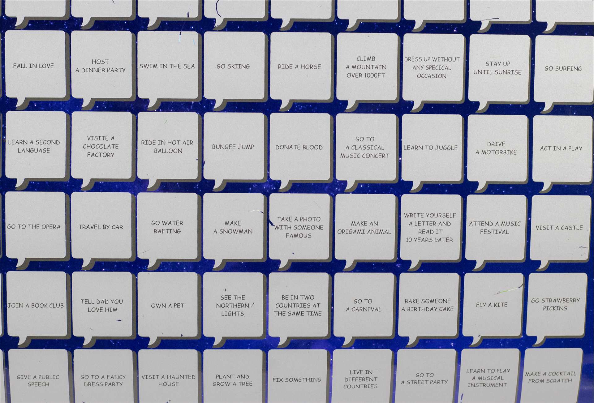 Scratch Off Bucket List: 100 Things to Do