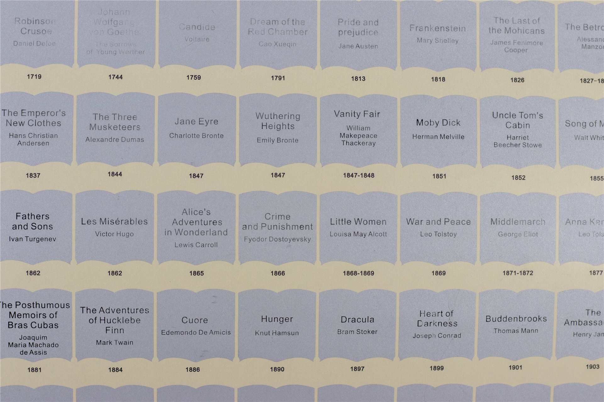 Scratch Off Bucket List: 100 Books