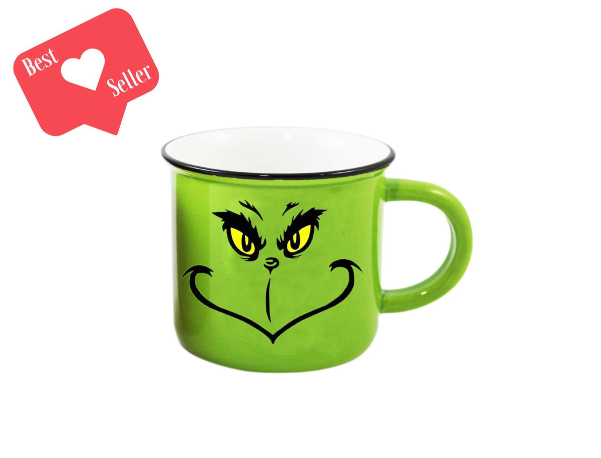 Grinch Face Style Mug