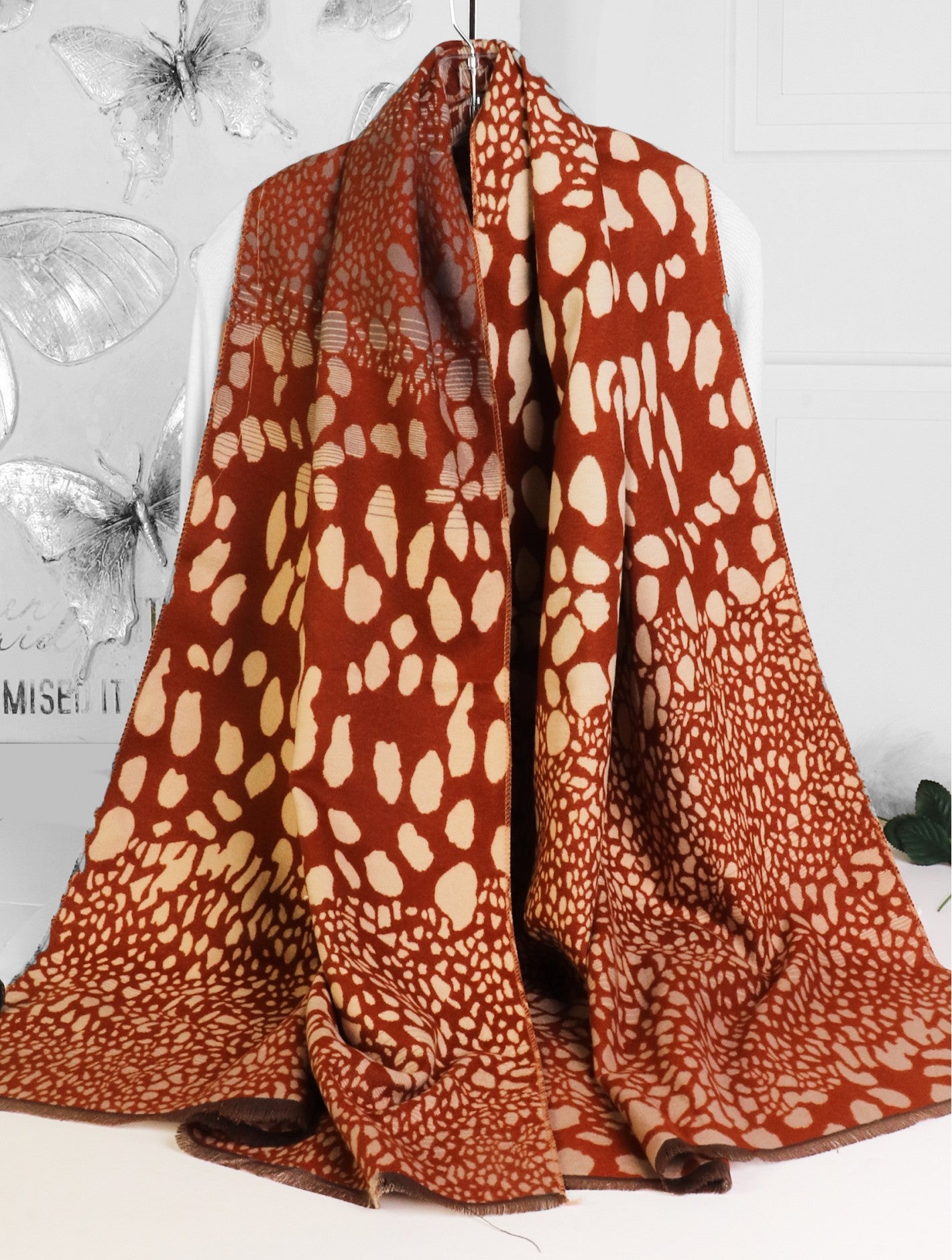 Leopard Print Scarf