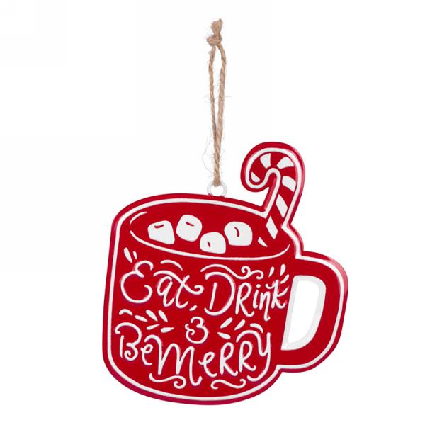 Be Merry Mug Ornament