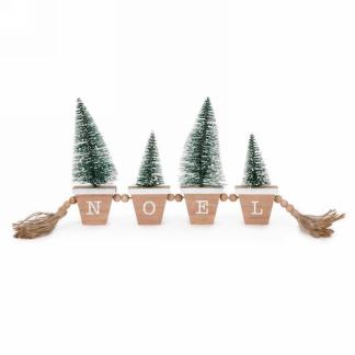 Noel Tree Decor with Tassel