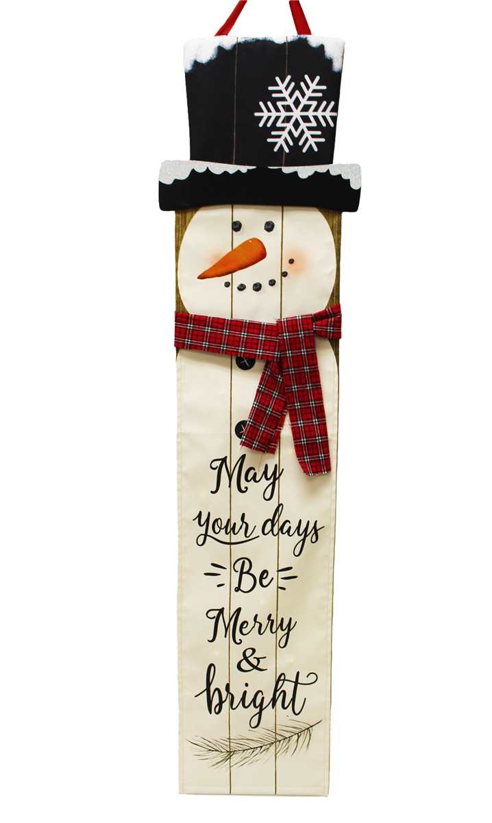 Snowman LIght Banner