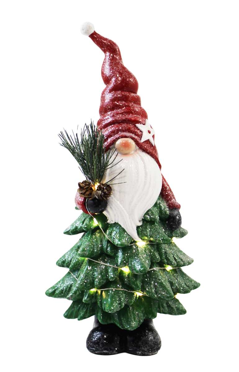 Christmas Gnome Tree with Lights