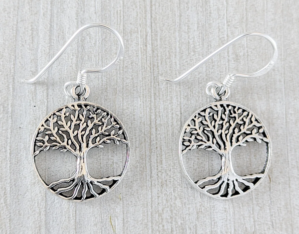 Tree of Life with Roots Earrings