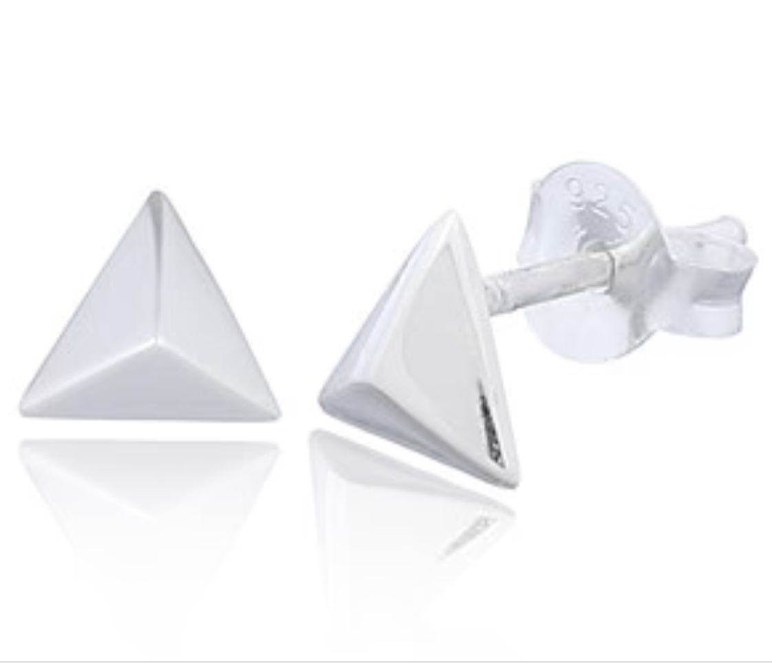 Triangle Stud Earrings