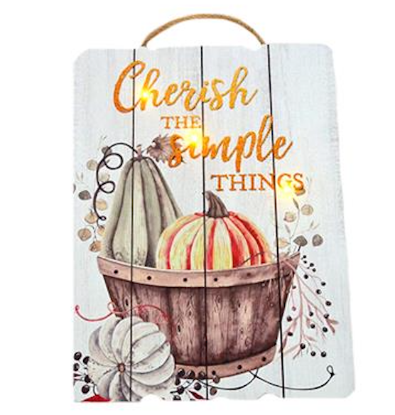 Autumn Plaques, LED