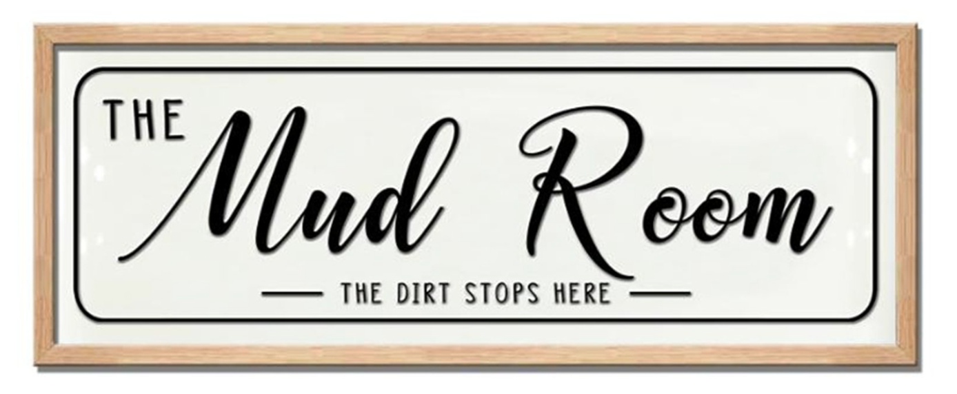 The Mud Room Sign