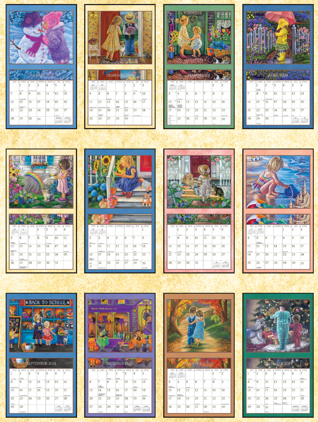 Lang Calendar: Cherished Memories 2025