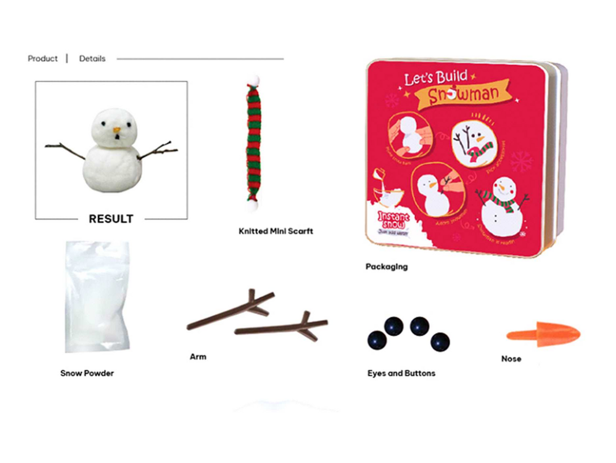 Snowman Building Kit