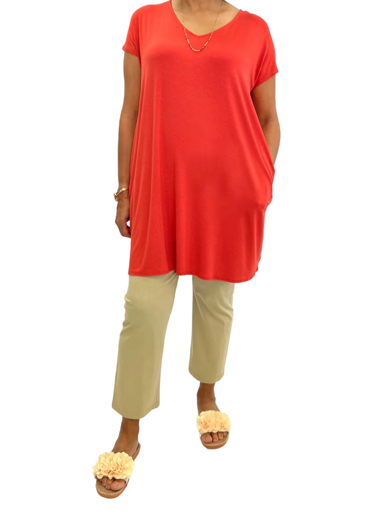 T-Shirt Dress with Pockets