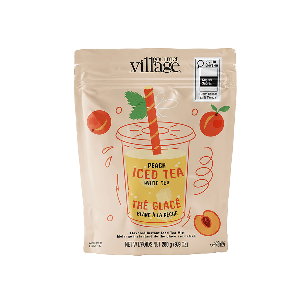Gourmet Village Peach White Tea Iced