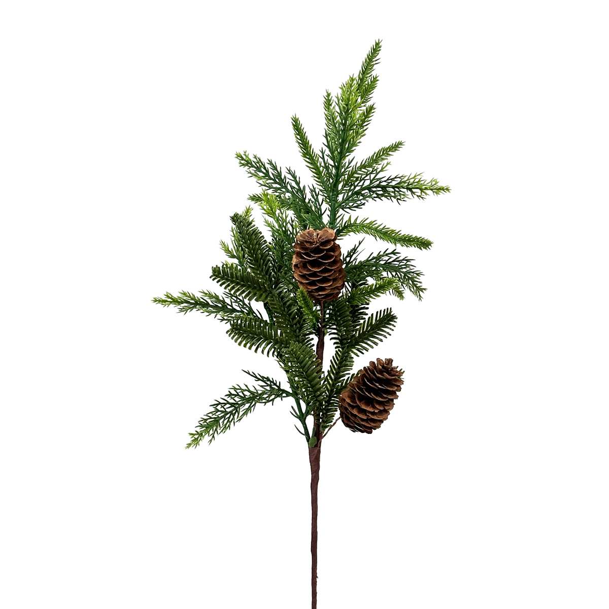 Artificial Greenery with Pinecones