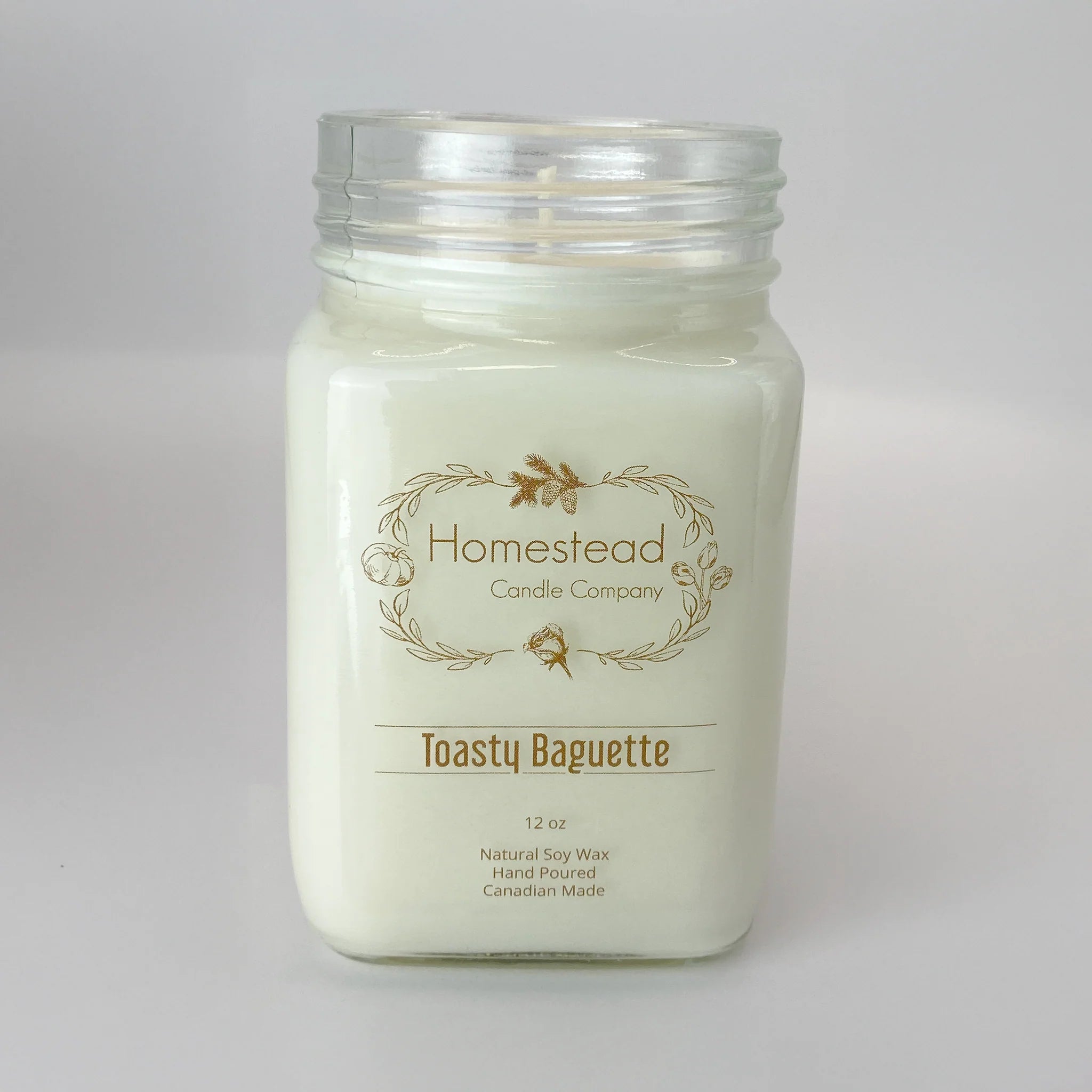 Homestead Candle Company-Toasty Baguette