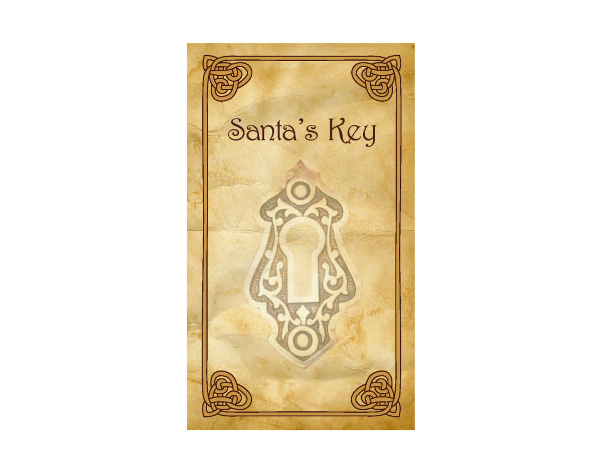 Santas Key with Story Card