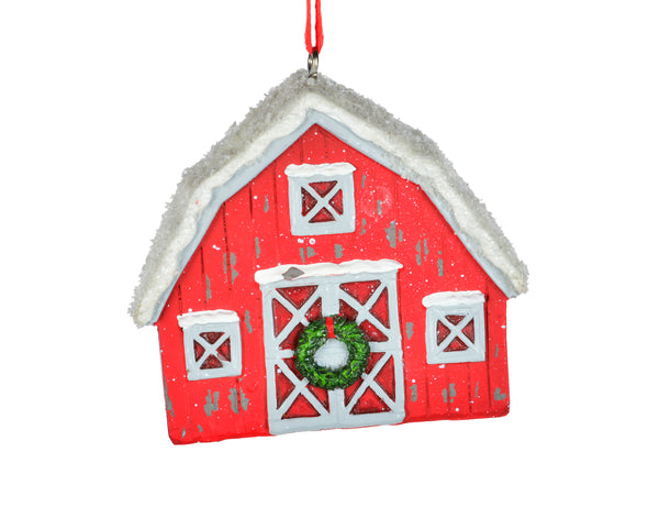 Red Barn Ornament