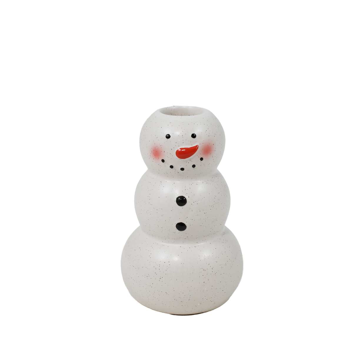 Snowman Taper Candle Holder