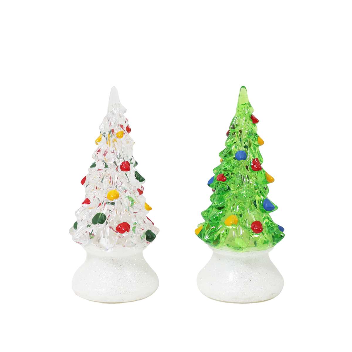 Mini Trees with LED Lights